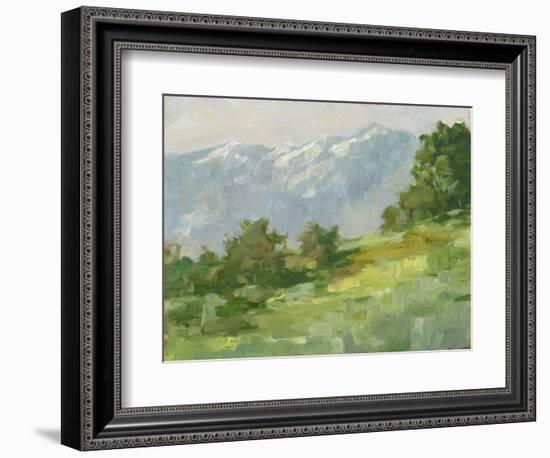 Mountain Backdrop I-Ethan Harper-Framed Art Print