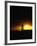 Mountain Biker Against Stormy Sunset, Fruita, Colorado, USA-Chuck Haney-Framed Photographic Print