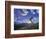 Mountain Biker at Sunset, Canmore, Alberta, Canada-Chuck Haney-Framed Photographic Print