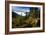 Mountain Biker Descends The Fuzzy Bunny Trail On Teton Pass Near Wilson, Wyoming-Jay Goodrich-Framed Photographic Print