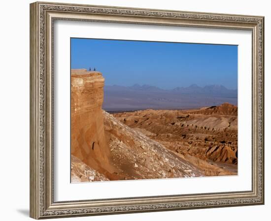 Mountain Biking in the Atacama Desert, Chile-John Warburton-lee-Framed Photographic Print