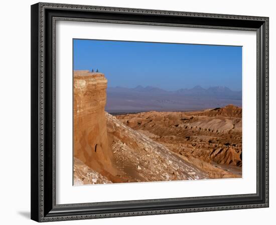 Mountain Biking in the Atacama Desert, Chile-John Warburton-lee-Framed Photographic Print