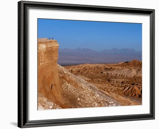 Mountain Biking in the Atacama Desert, Chile-John Warburton-lee-Framed Photographic Print