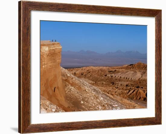 Mountain Biking in the Atacama Desert, Chile-John Warburton-lee-Framed Photographic Print