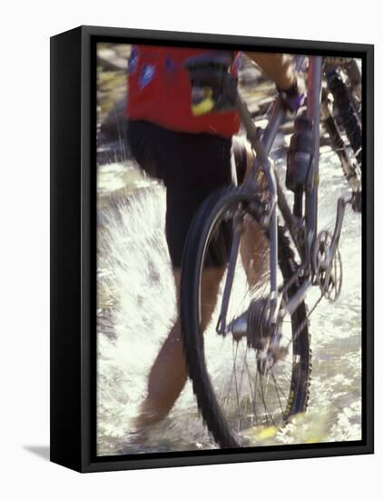 Mountain Biking-Lee Kopfler-Framed Premier Image Canvas