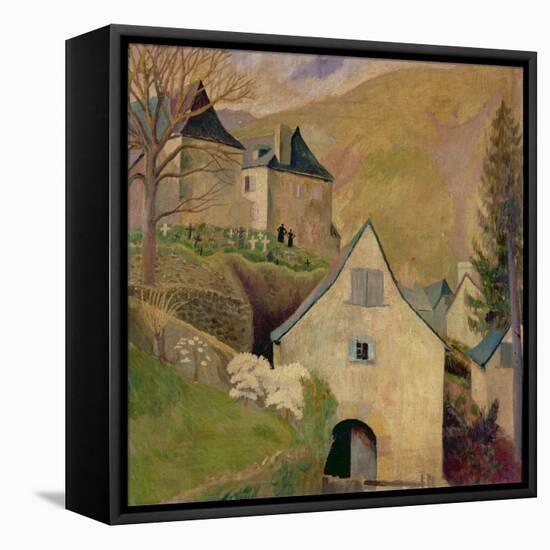 Mountain Church, Larrau-Dora Carrington-Framed Premier Image Canvas