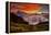 Mountain Cloud Sunset-Larry Malvin-Framed Premier Image Canvas