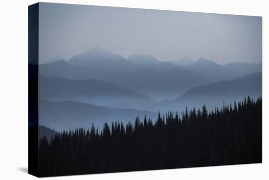 Mountain Echoes-Andrew Geiger-Framed Stretched Canvas