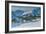 Mountain farm in snow landscape-Karl K. Uchermann-Framed Giclee Print