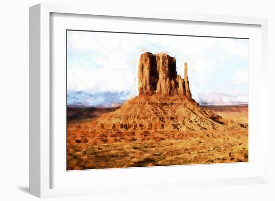 Mountain Formations at Sunset-Philippe Hugonnard-Framed Giclee Print