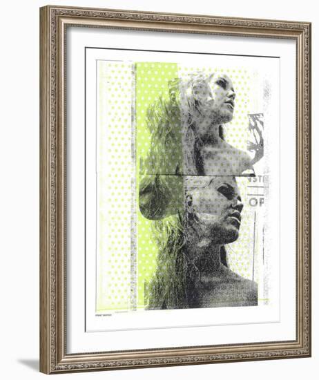 Mountain Girl-Print Mafia-Framed Serigraph