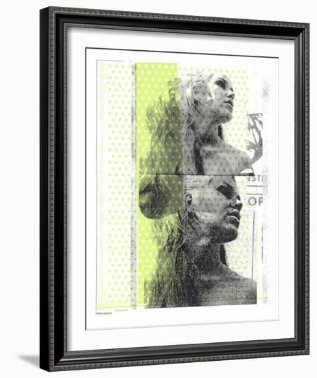 Mountain Girl-Print Mafia-Framed Serigraph