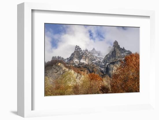 Mountain High Twin Rocks-Philippe Manguin-Framed Photographic Print