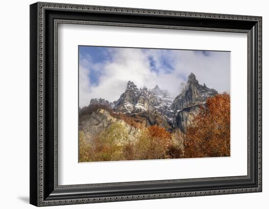 Mountain High Twin Rocks-Philippe Manguin-Framed Photographic Print