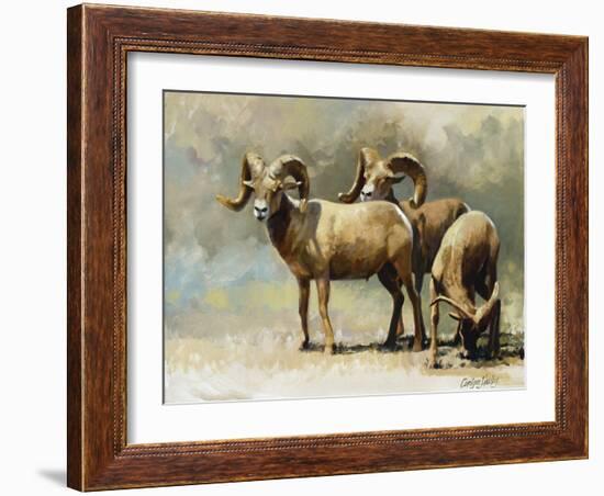 Mountain High-Carolyne Hawley-Framed Art Print