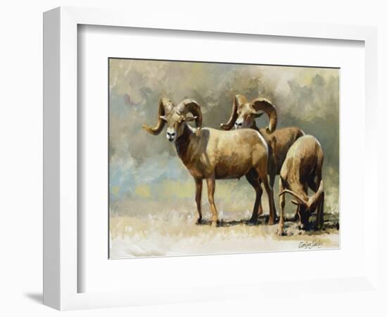 Mountain High-Carolyne Hawley-Framed Art Print