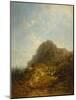 Mountain Hike-Carl Spitzweg-Mounted Giclee Print