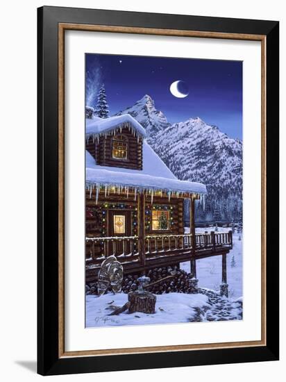 Mountain Home Christmas-Jeff Tift-Framed Giclee Print