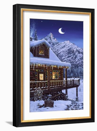 Mountain Home Christmas-Jeff Tift-Framed Giclee Print