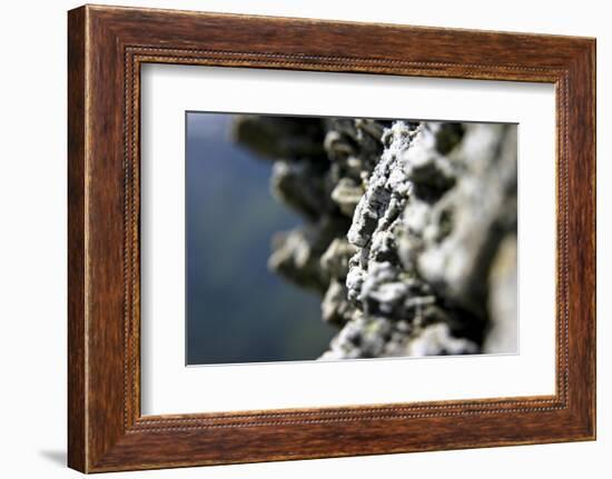 Mountain IV-K.B. White-Framed Photographic Print