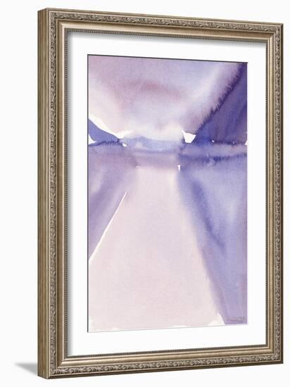 Mountain lake, 1993-Claudia Hutchins-Puechavy-Framed Giclee Print