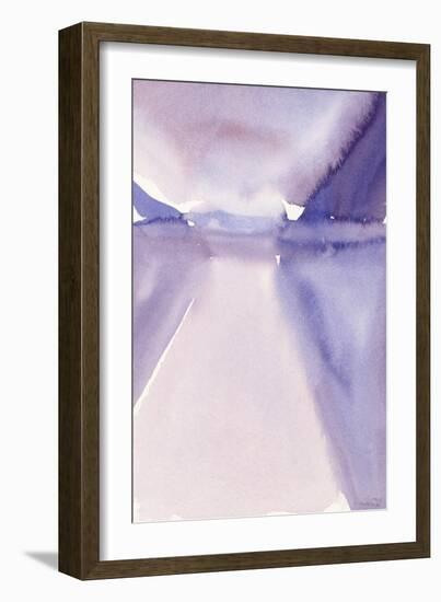 Mountain lake, 1993-Claudia Hutchins-Puechavy-Framed Giclee Print