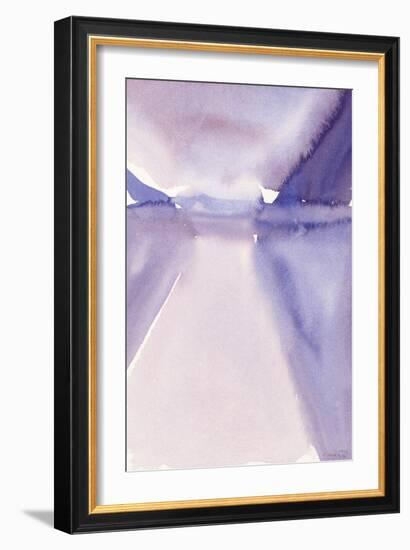 Mountain lake, 1993-Claudia Hutchins-Puechavy-Framed Giclee Print