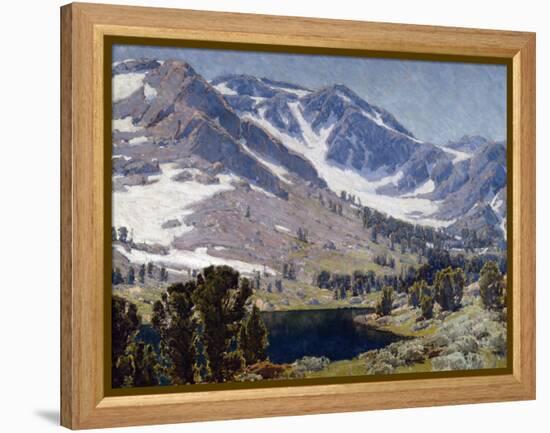 Mountain Lake Sierras-Edgar Payne-Framed Stretched Canvas