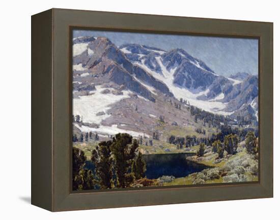 Mountain Lake Sierras-Edgar Payne-Framed Stretched Canvas