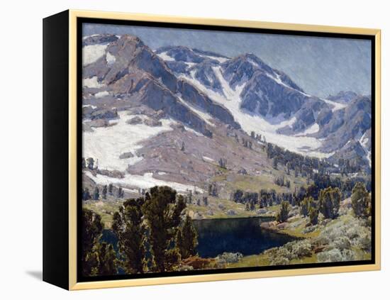 Mountain Lake Sierras-Edgar Payne-Framed Stretched Canvas