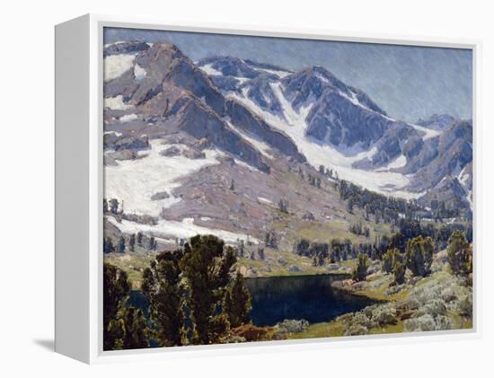 Mountain Lake Sierras-Edgar Payne-Framed Stretched Canvas