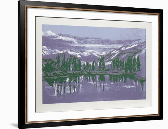 Mountain Lake-John Healy-Framed Limited Edition