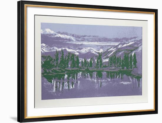 Mountain Lake-John Healy-Framed Limited Edition