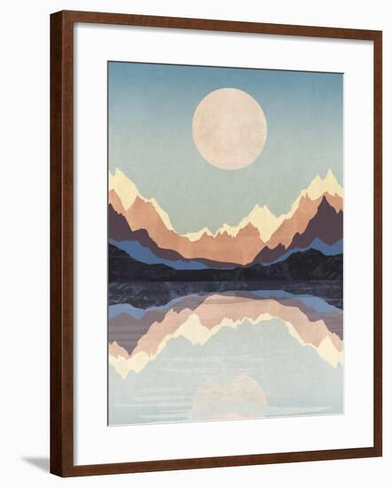 Mountain Lake-Otto Gibb-Framed Giclee Print