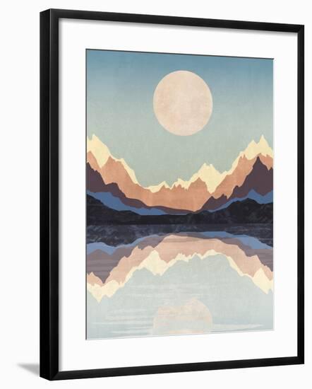 Mountain Lake-Otto Gibb-Framed Giclee Print