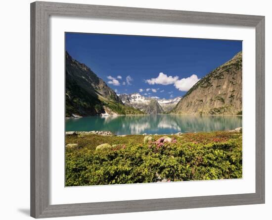 Mountain Lake-Philippe Sainte-Laudy-Framed Photographic Print