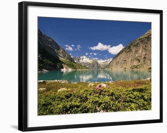 Mountain Lake-Philippe Sainte-Laudy-Framed Photographic Print