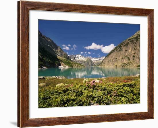 Mountain Lake-Philippe Sainte-Laudy-Framed Photographic Print