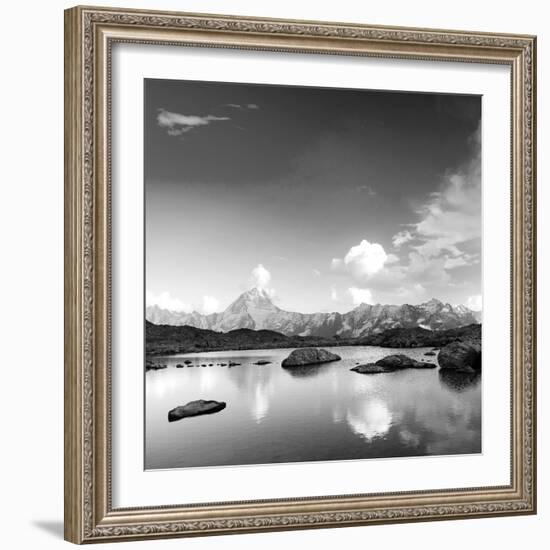 Mountain Lake-null-Framed Photographic Print