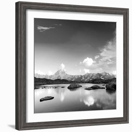 Mountain Lake-null-Framed Photographic Print