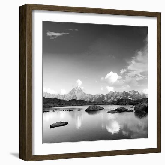 Mountain Lake-null-Framed Photographic Print