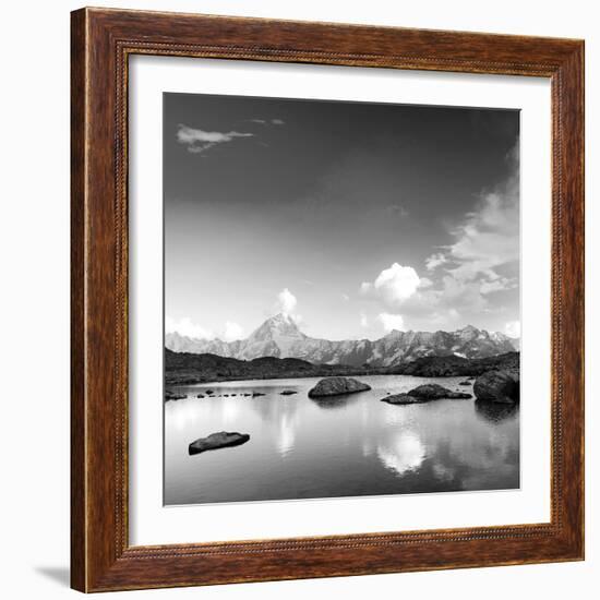 Mountain Lake-null-Framed Photographic Print