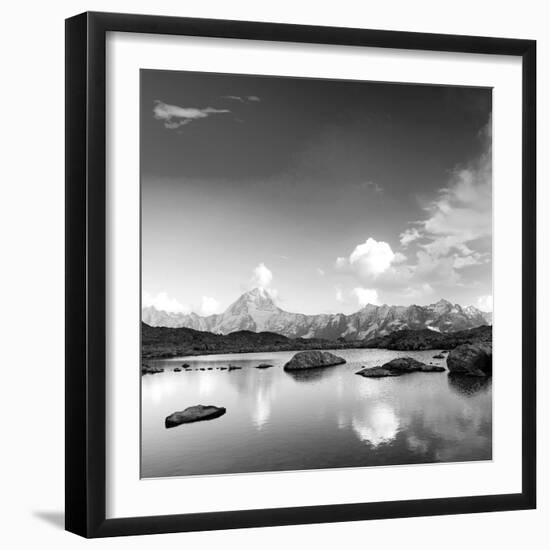 Mountain Lake-null-Framed Photographic Print