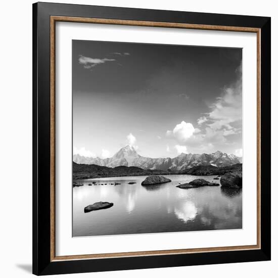 Mountain Lake-null-Framed Photographic Print