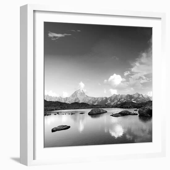 Mountain Lake-null-Framed Photographic Print