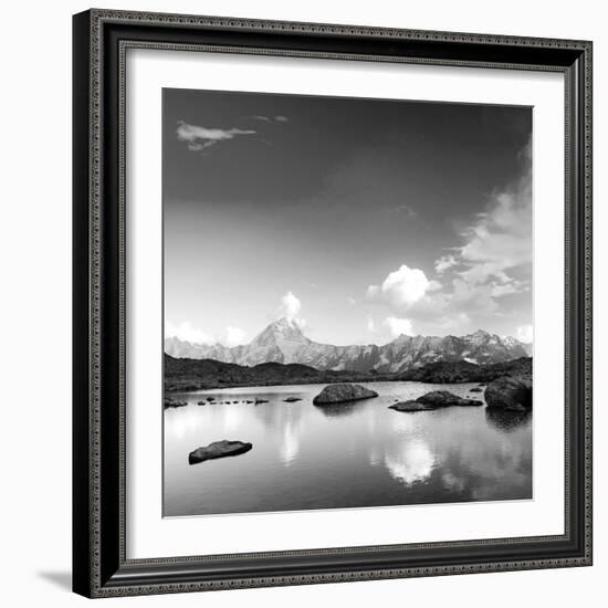 Mountain Lake-null-Framed Photographic Print