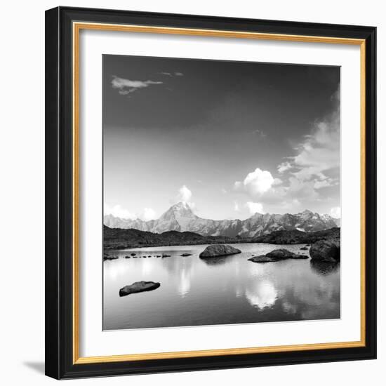 Mountain Lake-null-Framed Photographic Print