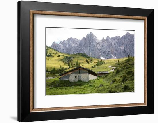 Mountain Landscape, Alp, Mountains-Alfons Rumberger-Framed Photographic Print