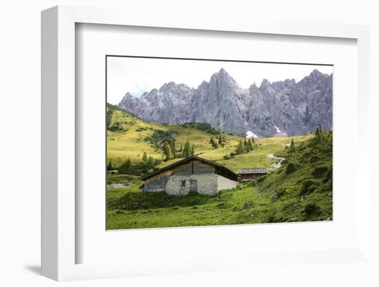 Mountain Landscape, Alp, Mountains-Alfons Rumberger-Framed Photographic Print