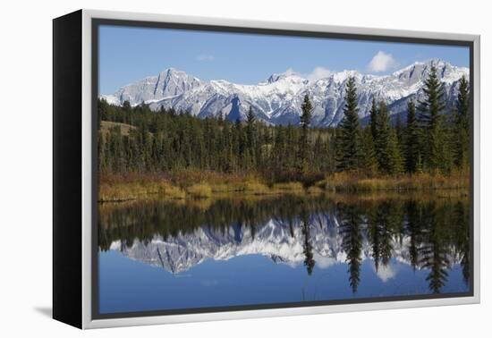 Mountain Landscape, Canadian Rockies-Ken Archer-Framed Premier Image Canvas